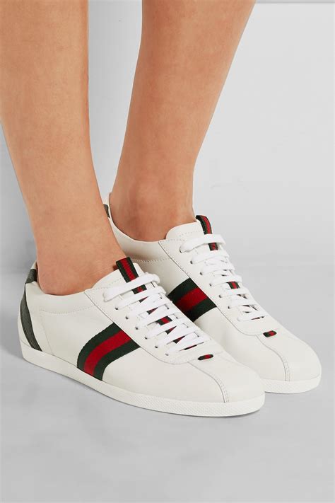 white gucci sneakers with snake|Gucci snake sneakers women's.